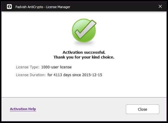 Completing the Offline Activation Process - 1
