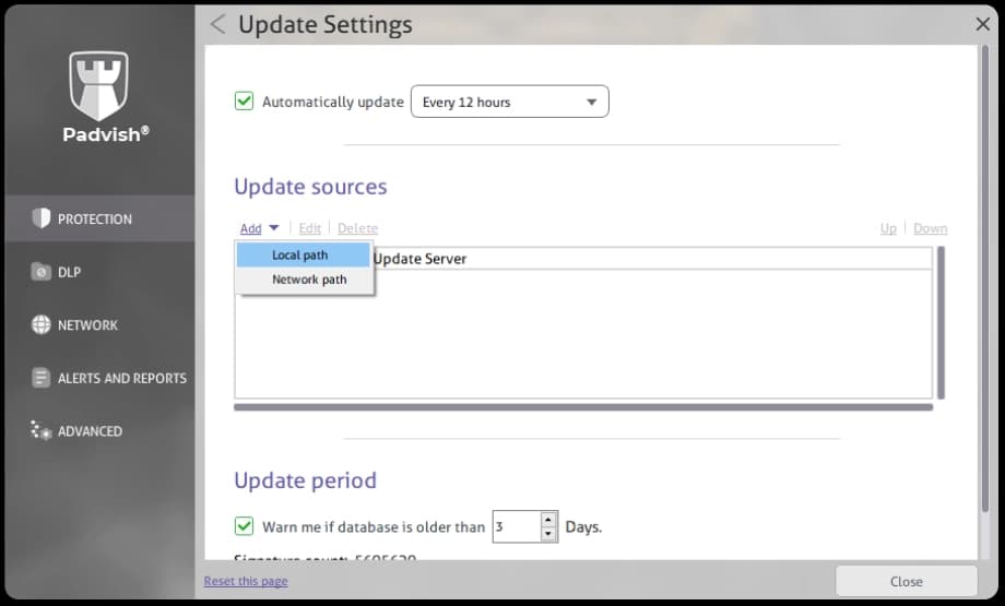 Adding the Update File Folder - 1