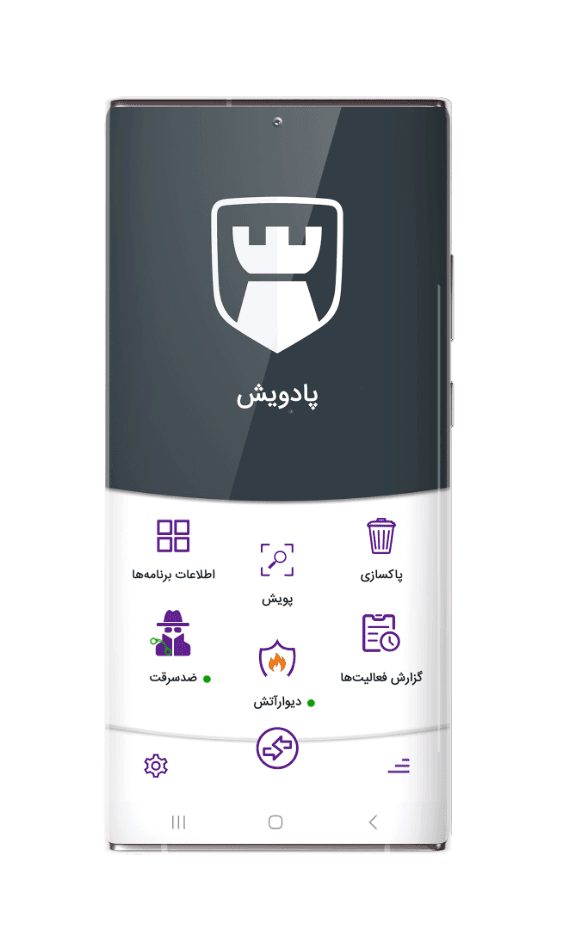 امنیت موبایل پادویش